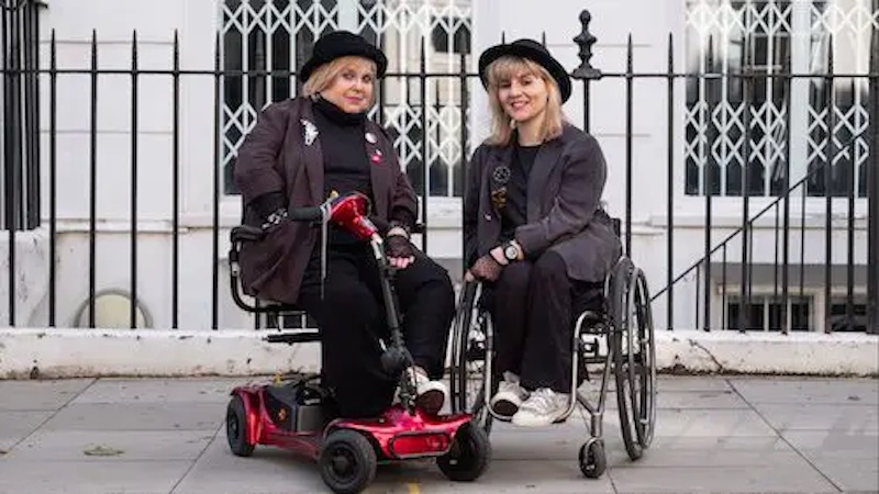 Ruth Madeley and Barbara Lisicki together
