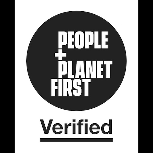 People and planet first verified logo